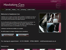 Tablet Screenshot of hawkstonecars.co.uk